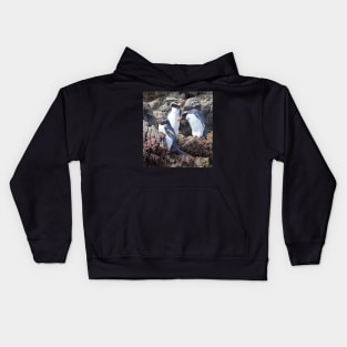 Snares Crested Penguins Kids Hoodie